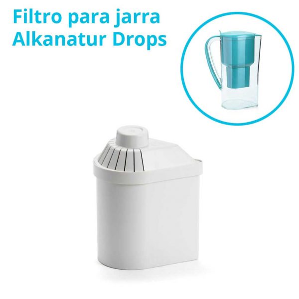 Alkanatur Filtro Jarra Agua Drops - Parafarmacia Cabrera
